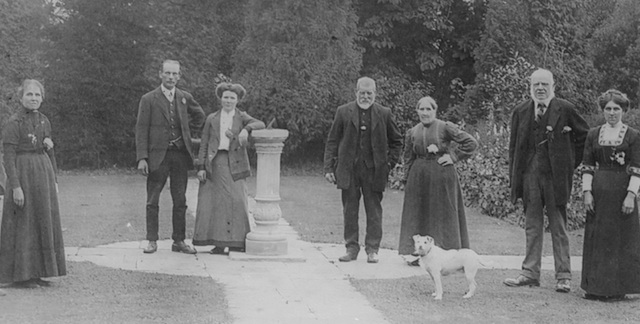 Claire also recently found this photograph of staff at Highfields, taken some time after 1879 and into the 1900s.