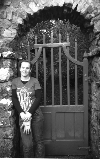 Jennie Pina at Enys Gardens where she works as a volunteer