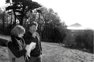 tremenheere2 Neil Armstrong and the Editor in Tremenheere Garden